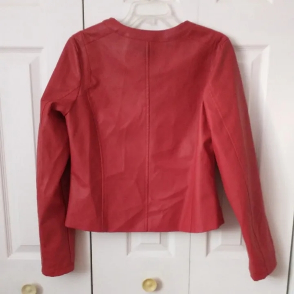 Faux Leather Jacket - Picture 2 of 8